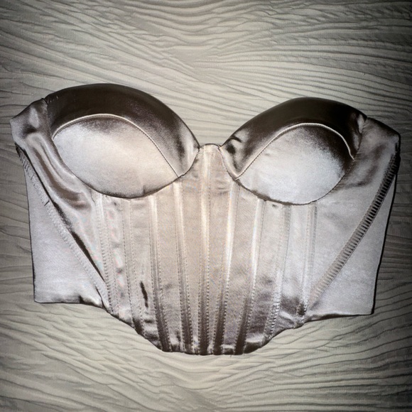 Corsets top from Zara champagne color - Picture 1 of 2